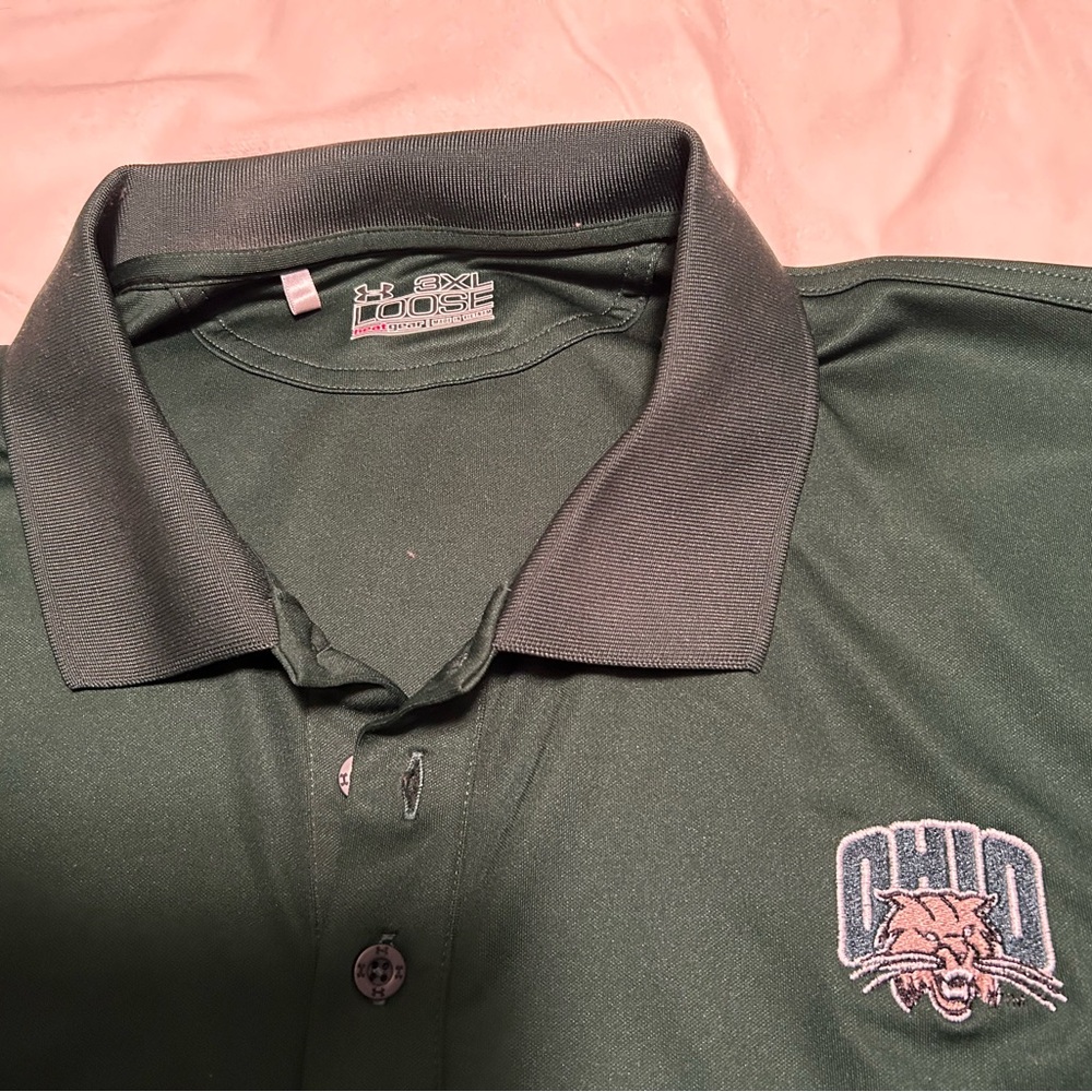 Men’s Ohio University Polo. Size 3XL